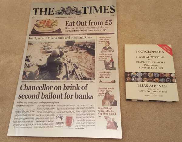 В последний блок перед халвингом майнеры включили символичное сообщение cryptowiki.ru