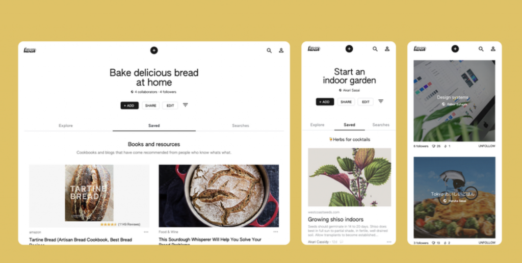 Google выпустил новое приложение по типу Pinterest – Keen